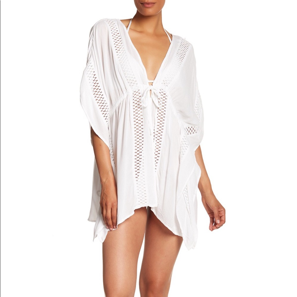 Elan Crochet Cover-Up Tunic